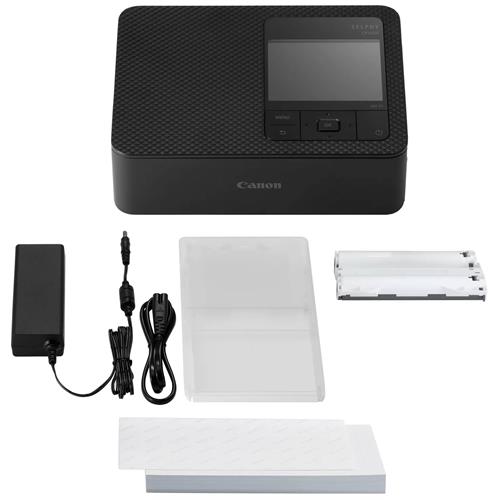 Canon Selphy CP1500 Impresora fotográfica Negra (Kit 54 fotos)