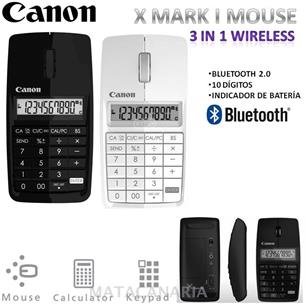 Canon Mark I Calculadora 3 in 1 inalámbrica Blanca