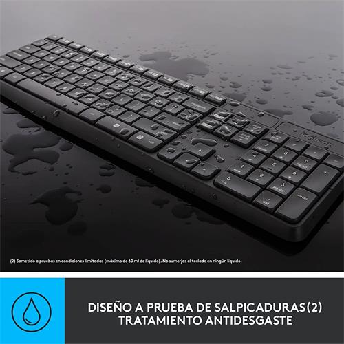 Teclado y Ratón Logitech MK235 Inalámbrico