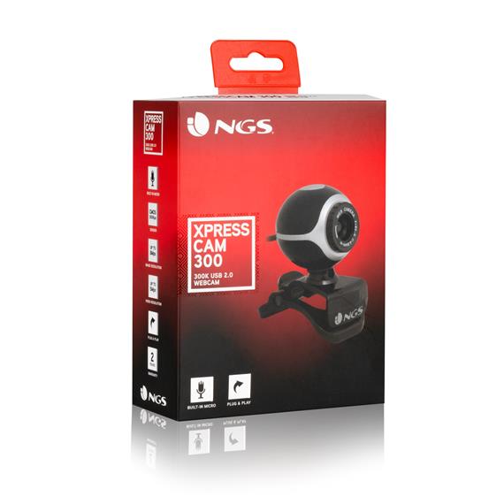 Ngs Webcam USB XPRESSCAM 300 con Micrófono