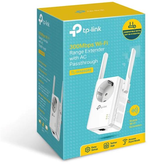 TP-LINK Extensor de Cobertura Wi-Fi 300 MBPS (TL-WA860RE)