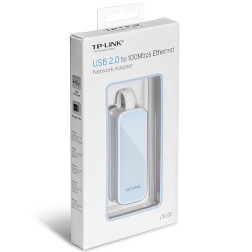 TP-LINK Adaptador Red USB 2.0 a Ethernet 100MBPS (UE200)