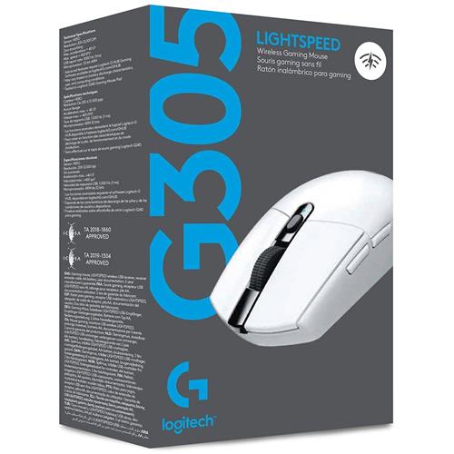 Ratón Gaming Logitech G305 LightSpeed Inalámbrico 12000DPI