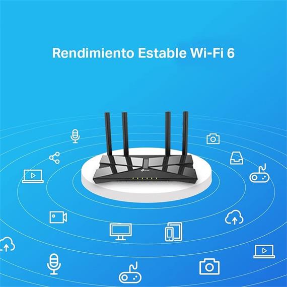 TP-Link AX1500 Router Wifi 6 Doble Banda (Archer AX10)