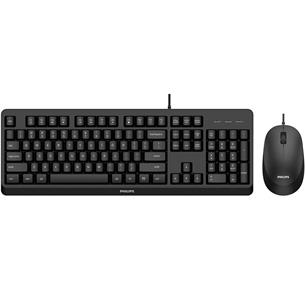 Philips SPT6207BL Combo Teclado+ Ratón Negro