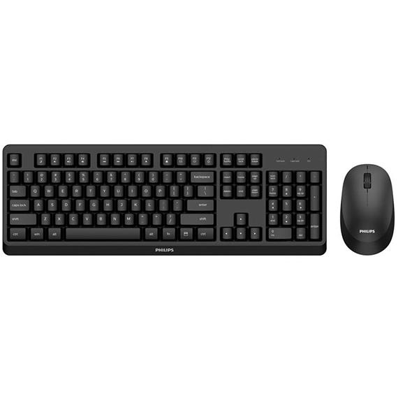 Philips SPT6307BL Combo Inalámbrico Teclado+ Ratón Negro