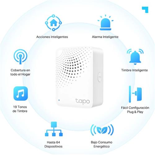 Tp-Link Hub Inteligente con Alarma (TAPO H100)