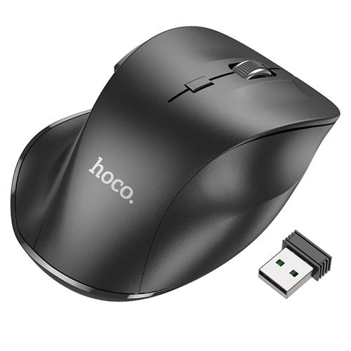 Hoco GM24 Ratón Ergonómico Inalámbrico 6 Botones Negro
