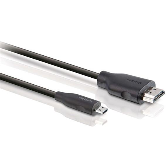 Philips SWV2462W/10 Cable Micro HDMI a HDMI 1.5 metros
