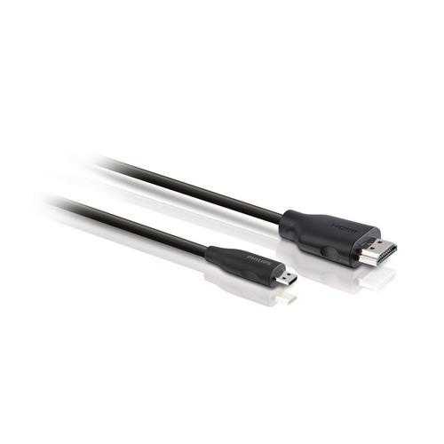 Philips SWV2462W/10 Cable Micro HDMI a HDMI 1.5 metros