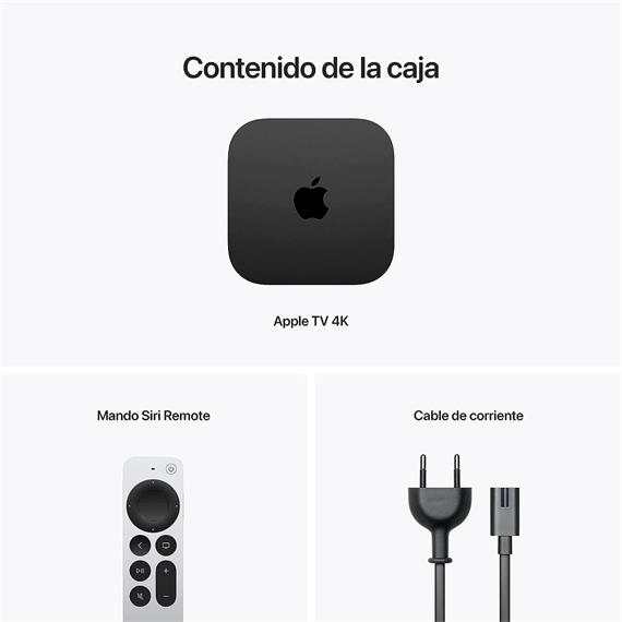 Apple TV 4K (3ª Gen.) WiFi + Ethernet 128Gb (MN893HY/A)