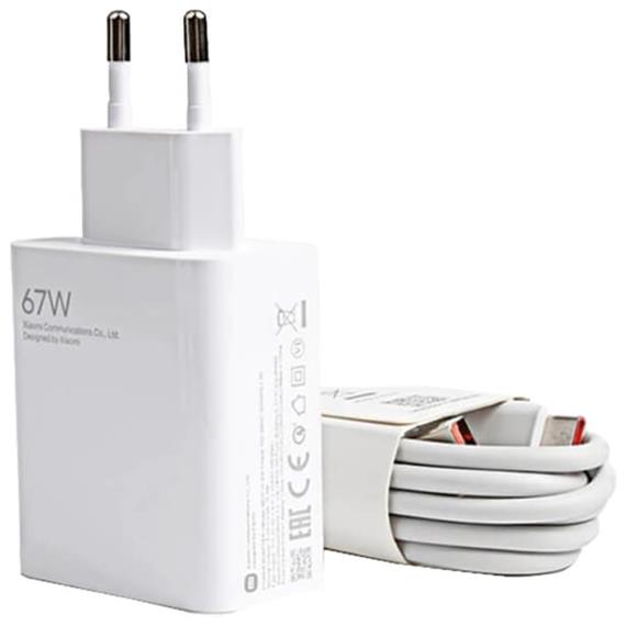 Xiaomi Cargador 67W USB-A con Cable USB-C (BHR6035)