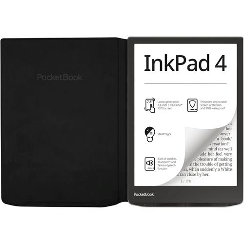 Pocketbook Cover Edition Flip Negro para Inkpad 4 y  Color 2 (HN-FP-PU-743GRB-WW)