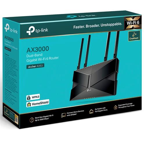 Tp-Link Archer AX53 Router Wi-Fi 6 Gigabit de doble banda AX3000