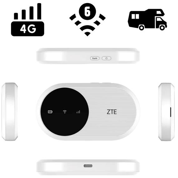 Zte U10 Router Portátil 4G Wifi 6 Hasta 32 Conexiones