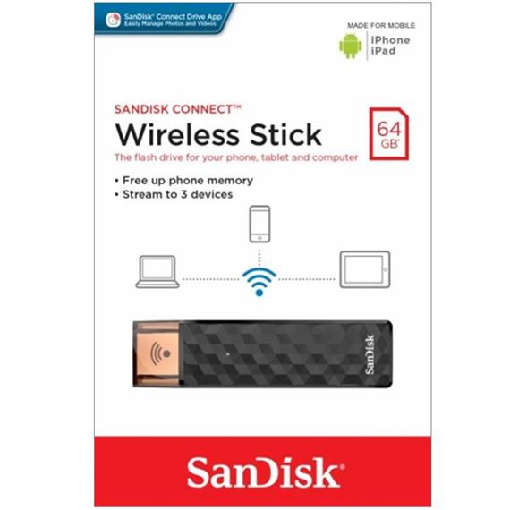 Memoria Usb 64Gb Wifi Sandisk Wireless (Abierto)