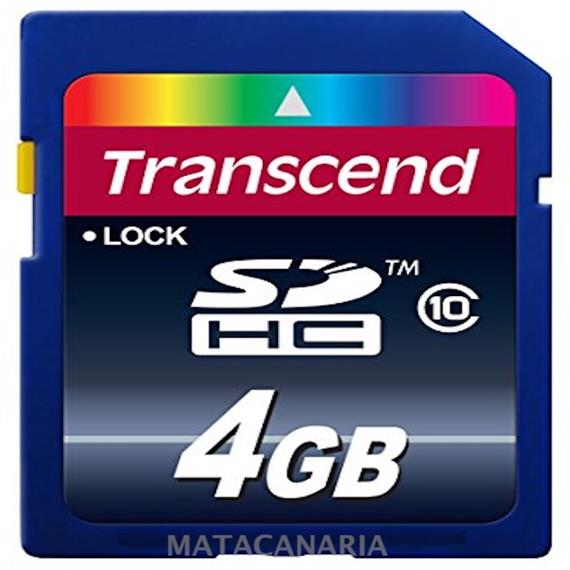 TRANSCEND SDHC 4GB CLASS10