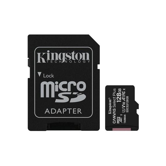 Memoria Micro SDXC 128GB Class 10 Kingston 100 MB/S UHS-I