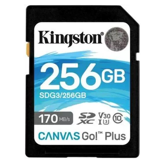 Memoria SDXC 256GB Class 10 Kinstong 170 MB/S UHS-I U3
