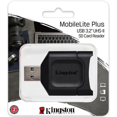 Lector USB tipo A de memorias SD 3.2 Kingston Mobile Lite Plus