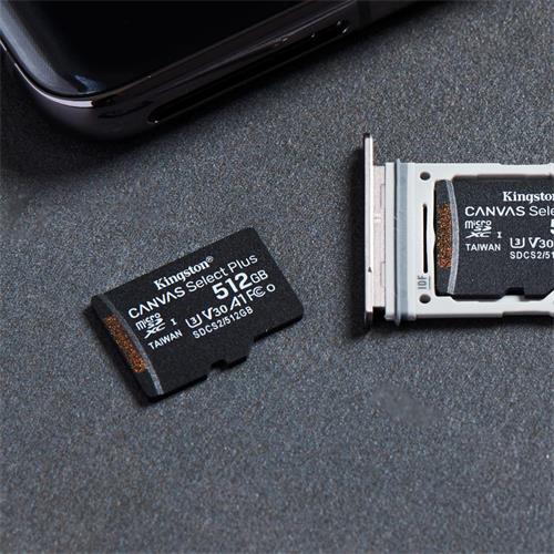 Memoria Micro SDCS2 512GB Class 10 Kingston 100MB/S UHS-I