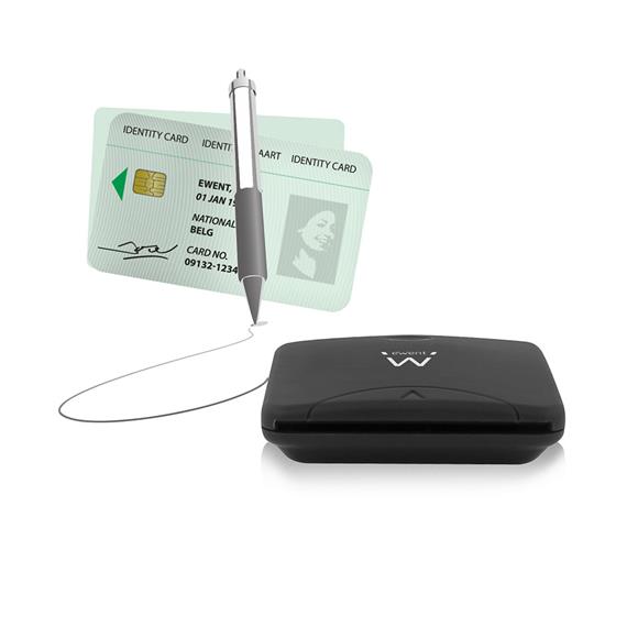 Ewent EW1052 Lector DNI y tarjetas inteligentes