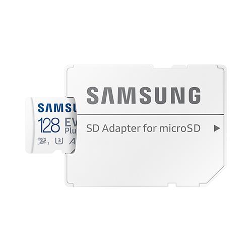 Memoria Micro SDXC 128GB Samsung Evo Plus U3 A2 130mb/s + adaptador