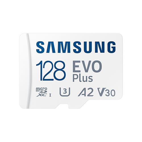 Memoria Micro SDXC 128GB Samsung Evo Plus U3 A2 130mb/s + adaptador