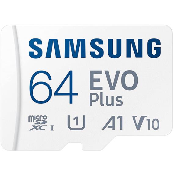 Memoria Micro SDXC 64GB Samsung Evo Plus U1 A1 130mb/s + adaptador