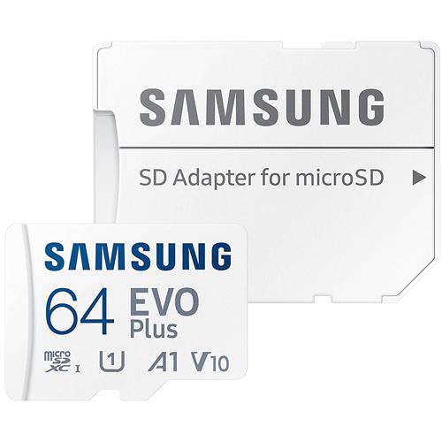 Memoria Micro SDXC 64GB Samsung Evo Plus U1 A1 130mb/s + adaptador