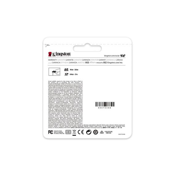 Memoria SDXC 512GB Kingston Go Plus 170R C10 UHS-I U3 V30