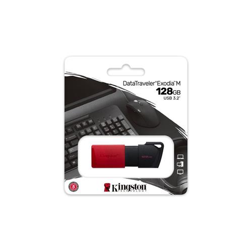 Memoria USB 128GB 3.2 Kingston Datatraveler Exodia M