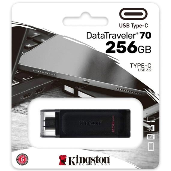 Memoria USB 256GB 3.2 Kingston Datatraveler 70 Usb-C