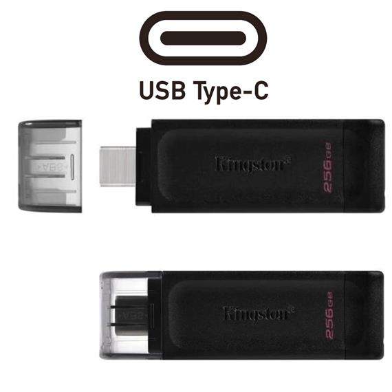 Memoria USB 256GB 3.2 Kingston Datatraveler 70 Usb-C