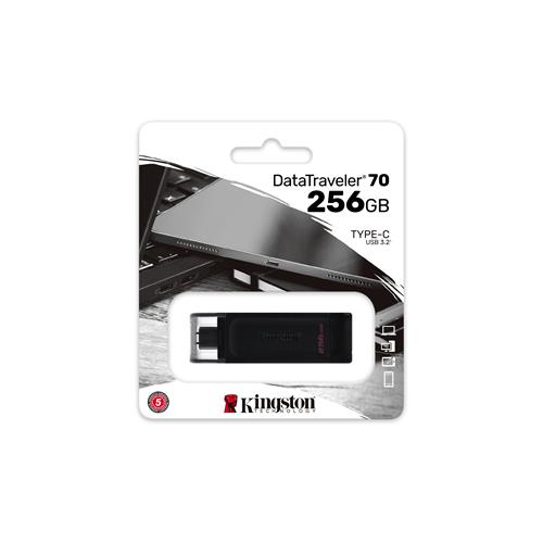 Memoria USB 256GB 3.2 Kingston Datatraveler 70 Usb-C