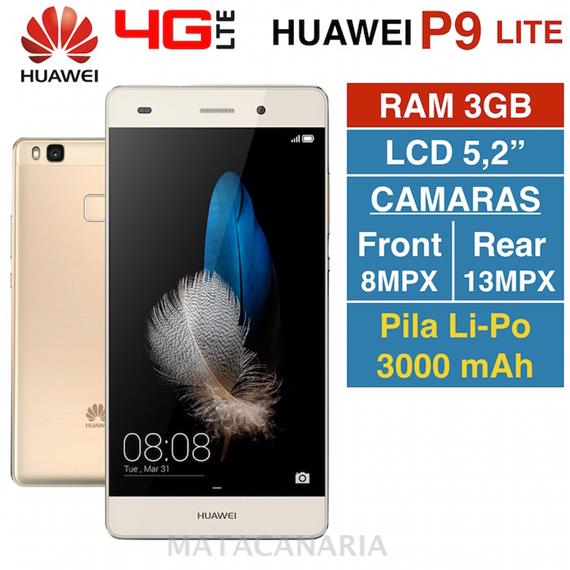 HUAWEI P9 LITE DS 2GB RAM BLACK