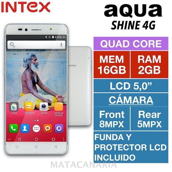 INTEX AQUA SHINE 4G WHITE