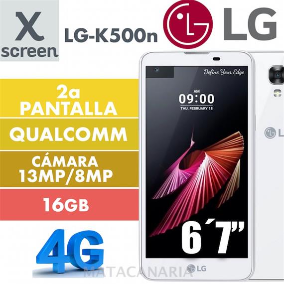 LG K500N X SCREEN LITE WHITE