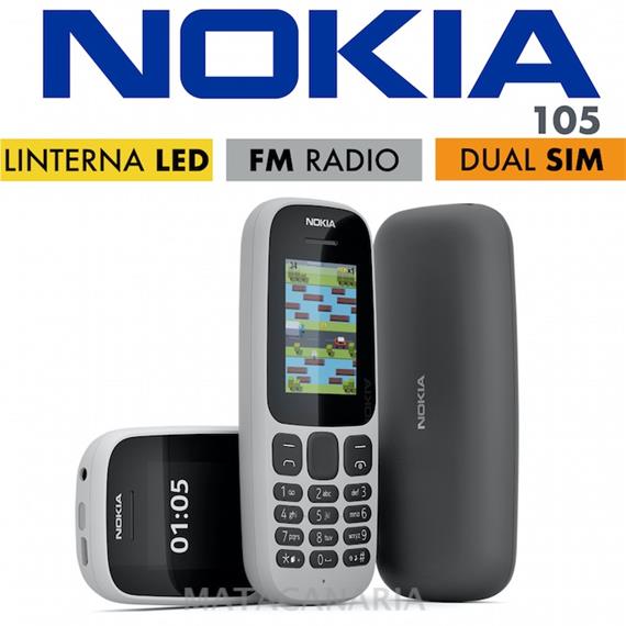NOKIA RM-1133 105 DS BLACK