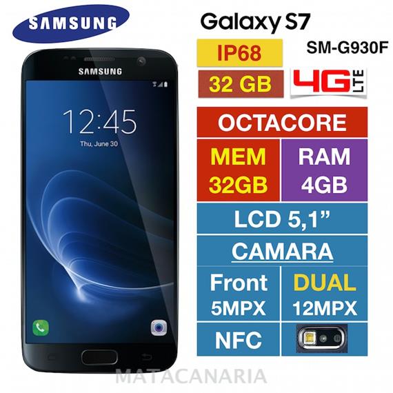 SAMSUNG G930F S7 4G 32GB WHITE