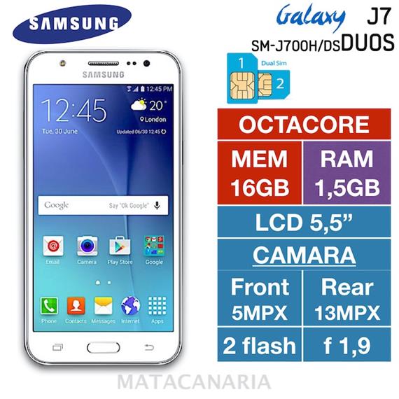 SAMSUNG J700 J7 DS 3G WHITE
