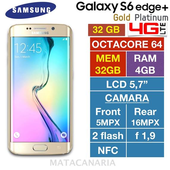 SAMSUNG SM-928F S6 EDGE+ 4G 32GB GOLD