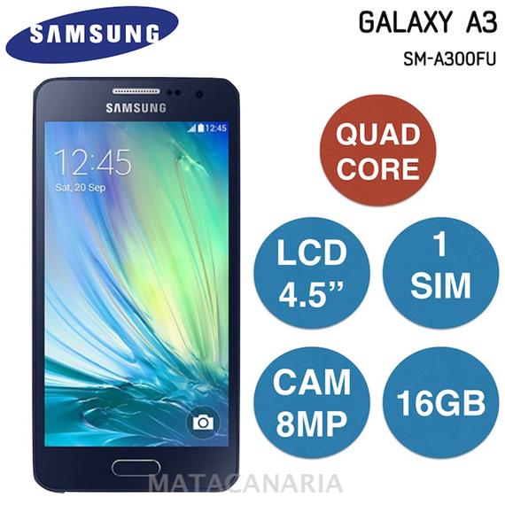 SAMSUNG SM-A300 A3 LITE16GB BLACK