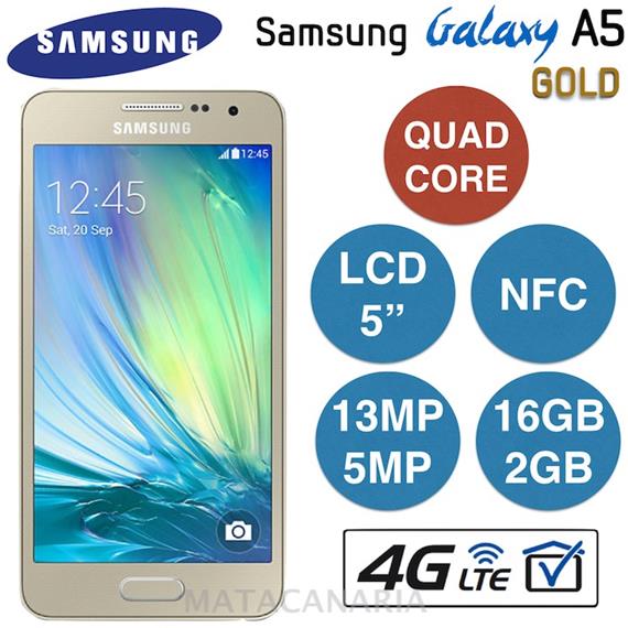 SAMSUNG SM-A500 A5 4G 16GB BLACK