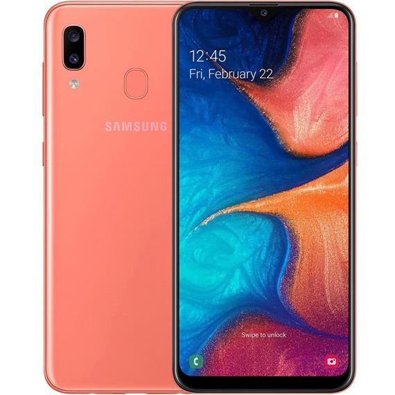 SAMSUNG SM-A202F A20E 5.8" 3GB 32GB DOBLE CAM CORAL