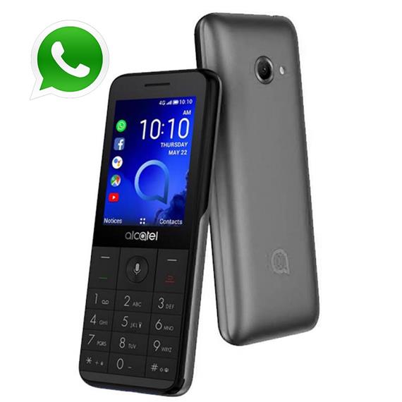 ALCATEL 3088X 2.4" 4G WIFI SIN WHATSAPP GREY