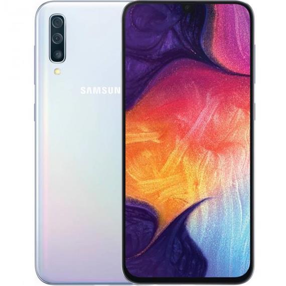 SAMSUNG SM-A505 A50 6,4" 4GB 128GB TRIPLE CAM DS WHITE INTL.