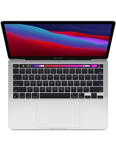 Apple MacBook Pro M1 13" 8c CPU 8C GPU 8GB 256GB Plata (MYDA2Y/A)