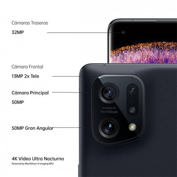 Oppo Find X5 5G 6.5" 8GB 256GB Blanco