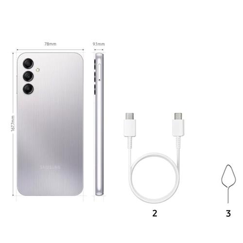 Samsung Galaxy A14 6.6" 4GB 128GB Plata (SM-A145R)